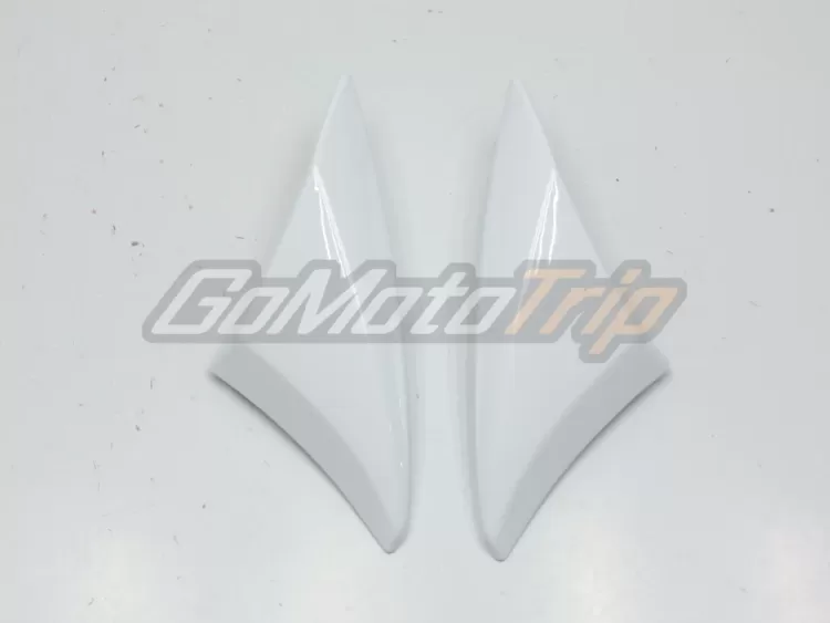 2010 2013 Kawasaki Z1000 Orange White Fairing 7