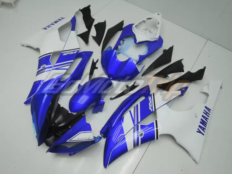 2010 Yamaha Yzf R6 Blue White Fairing Edition 2