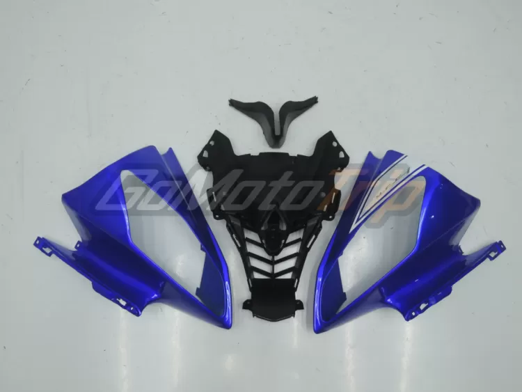 2010 Yamaha Yzf R6 Blue White Fairing Edition 5