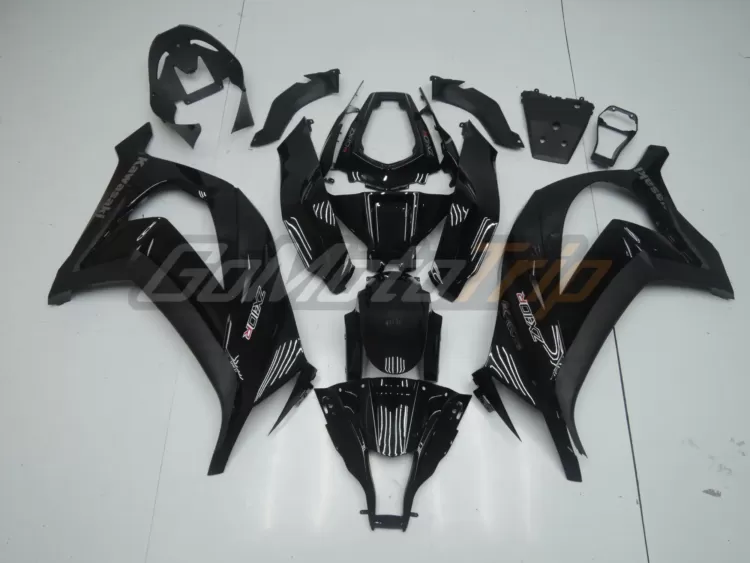 2011 2015 Kawasaki Ninja Zx 10r Black Fairing2 1