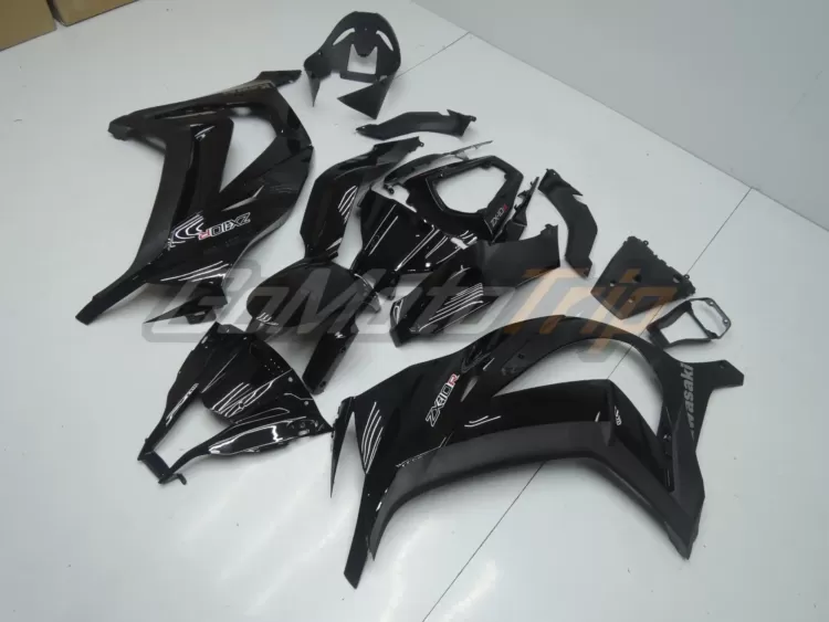 2011 2015 Kawasaki Ninja Zx 10r Black Fairing2 2