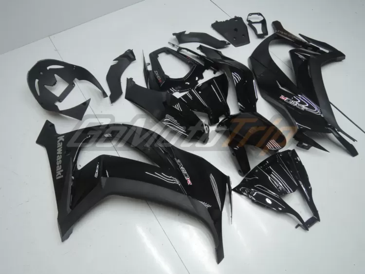 2011 2015 Kawasaki Ninja Zx 10r Black Fairing2 3