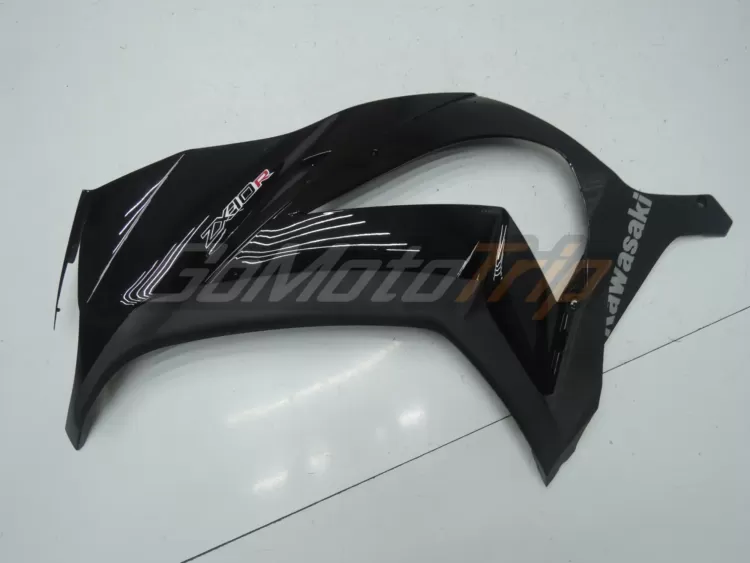 2011 2015 Kawasaki Ninja Zx 10r Black Fairing2 8