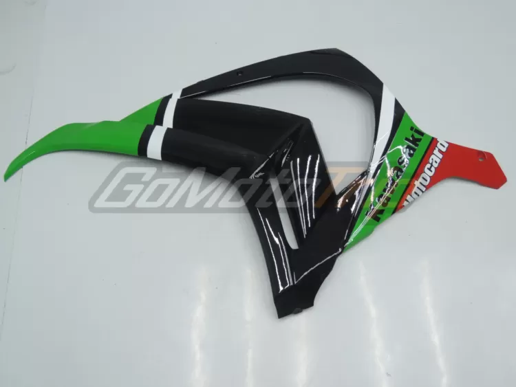 2011 2015 Kawasaki Ninja Zx 10r Black Green Fairing 11