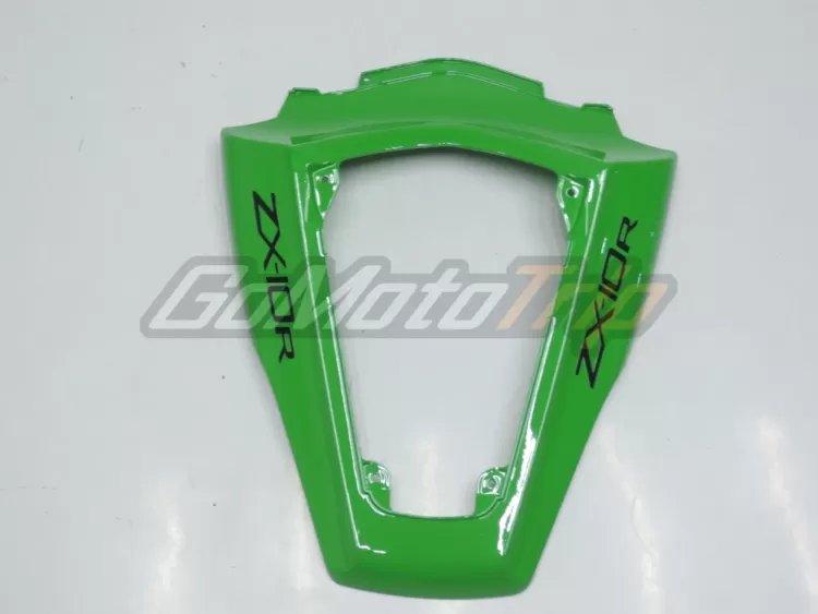 2011 2015 Kawasaki Ninja Zx 10r Black Green Fairing 15