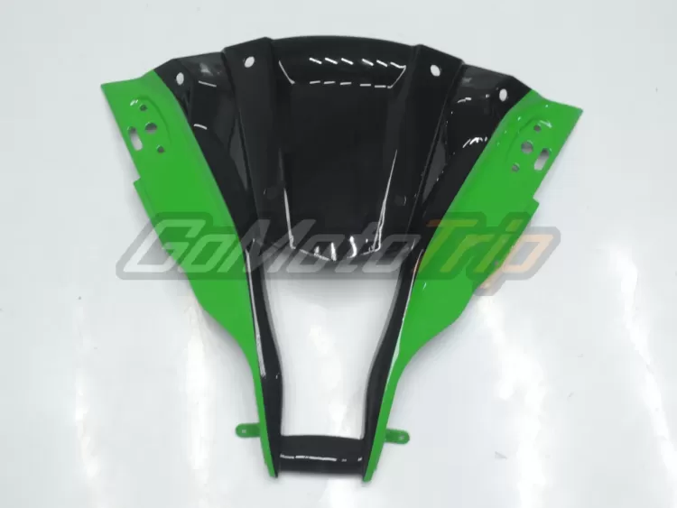 2011 2015 Kawasaki Ninja Zx 10r Black Green Fairing 4