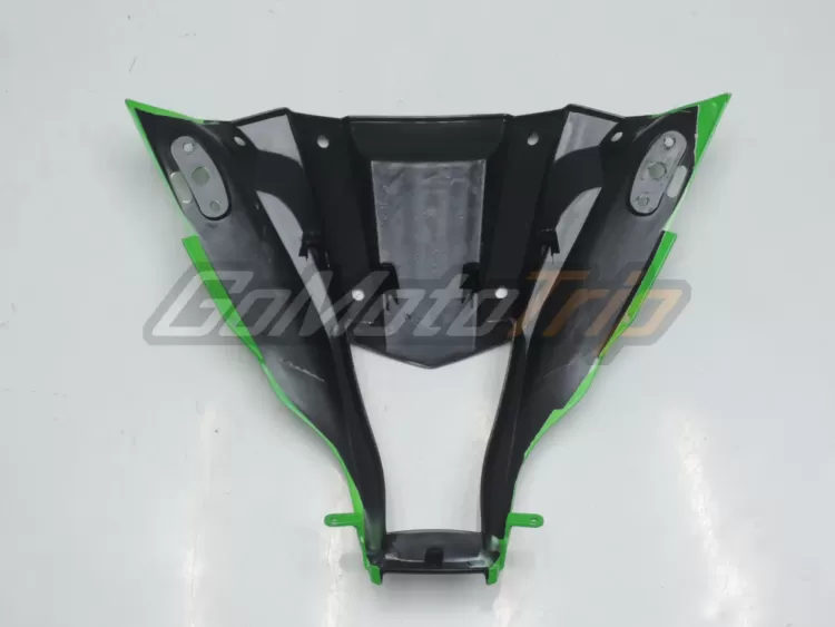 2011 2015 Kawasaki Ninja Zx 10r Black Green Fairing 5