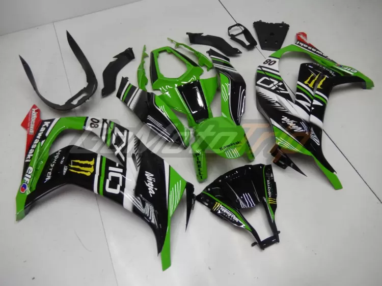 2011 2015 Kawasaki Ninja Zx 10r Wsbk 2017 Replica Fairing 3