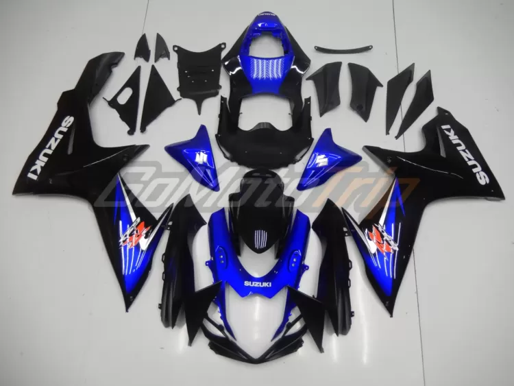 2011 2024 Suzuki K11 Black Blue Fairing 1