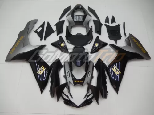 2011 2024 Suzuki K11 Black Silver Fairing 1