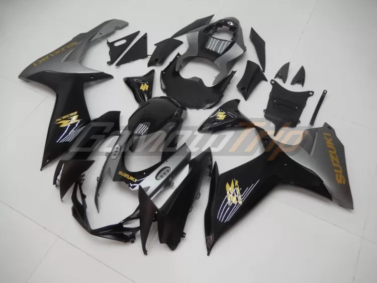 2011 2024 Suzuki K11 Black Silver Fairing 2