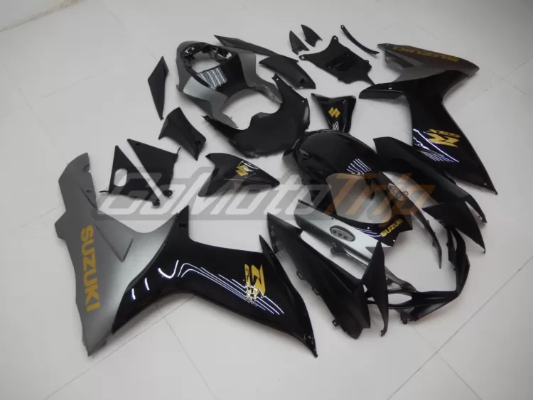 2011 2024 Suzuki K11 Black Silver Fairing 3