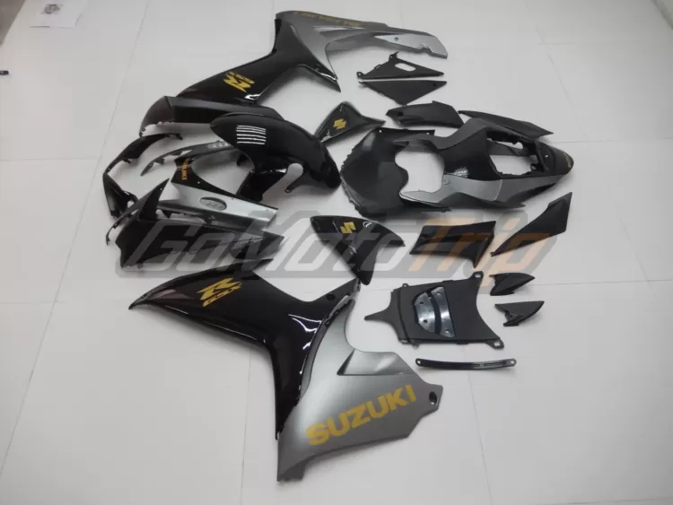 2011 2024 Suzuki K11 Black Silver Fairing 4