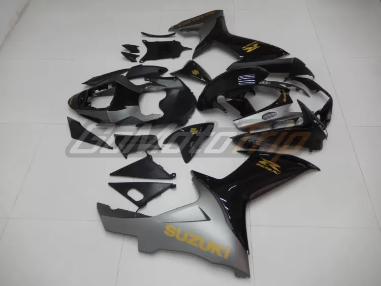 2011 2024 Suzuki K11 Black Silver Fairing 5