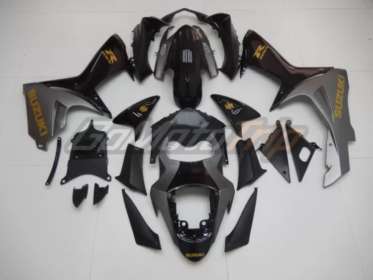 2011 2024 Suzuki K11 Black Silver Fairing 6