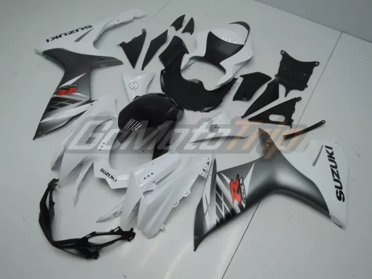 2011 2024 Suzuki K11 White Gray Fairing 2