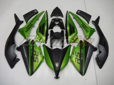 2012 2014 Yamaha Tmax 530 Black Green Fairing 1