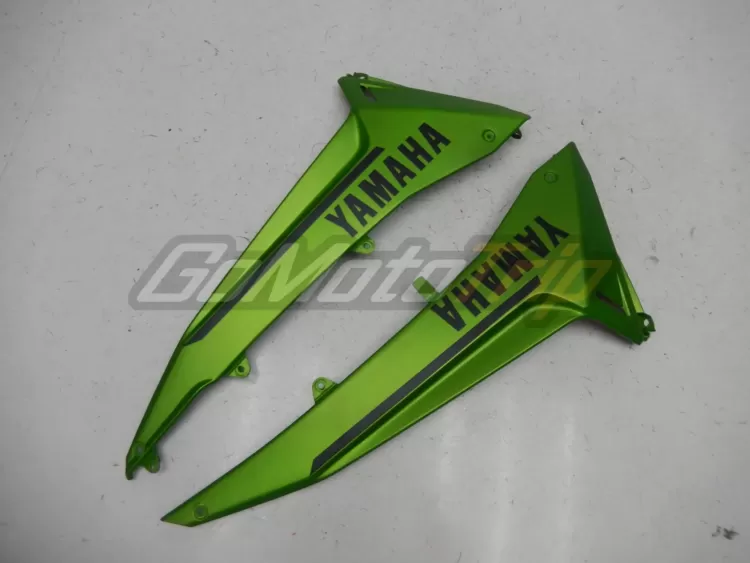 2012 2014 Yamaha Tmax 530 Black Green Fairing 13