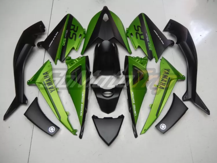 2012 2014 Yamaha Tmax 530 Black Green Fairing 6