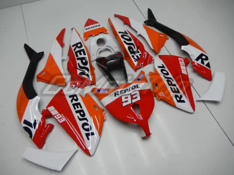 2012 2014 Yamaha Tmax 530 Repsol Fairing 3