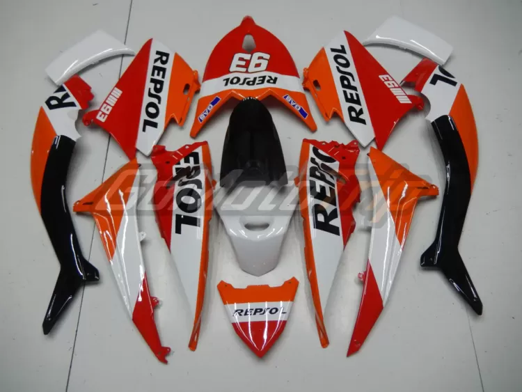 2012 2014 Yamaha Tmax 530 Repsol Fairing 4