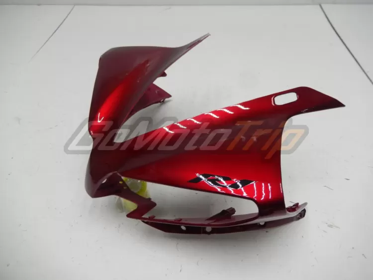 2012 2014 Yamaha Yzf R1 Black Red Fairing2 5