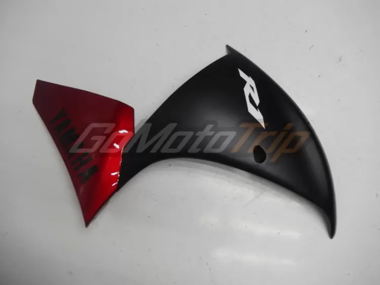 2012 2014 Yamaha Yzf R1 Black Red Fairing2 9