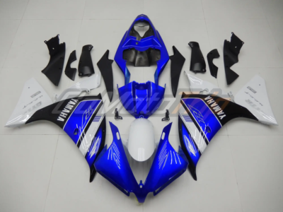 2012 2014 Yamaha Yzf R1 Blue Fairing 1