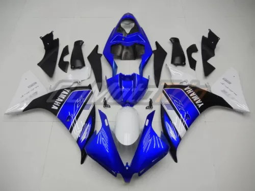 2012 2014 Yamaha Yzf R1 Blue Fairing 1