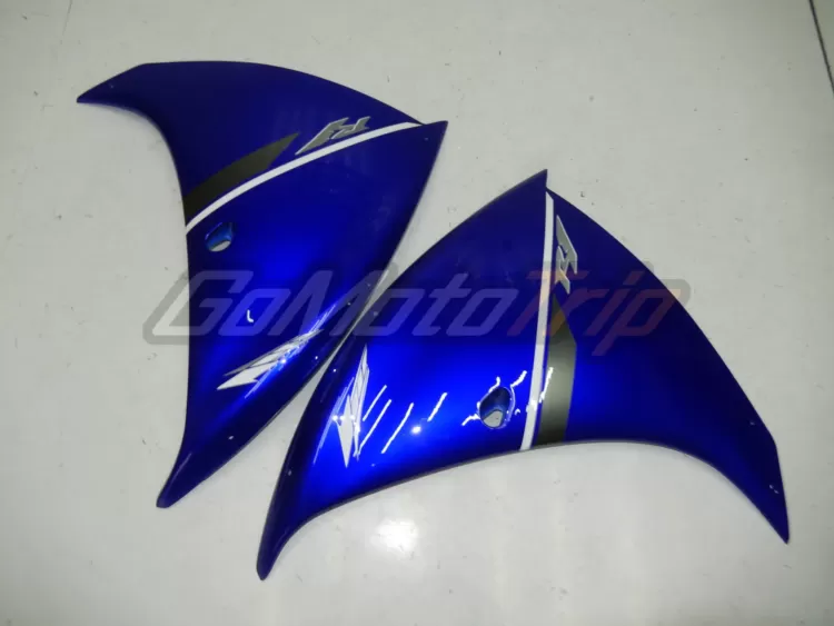 2012 2014 Yamaha Yzf R1 Blue Fairing2 11