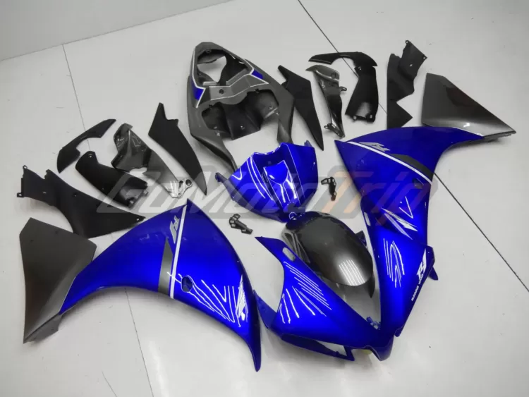 2012 2014 Yamaha Yzf R1 Blue Fairing2 3