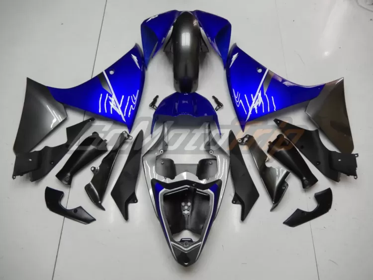 2012 2014 Yamaha Yzf R1 Blue Fairing2 4