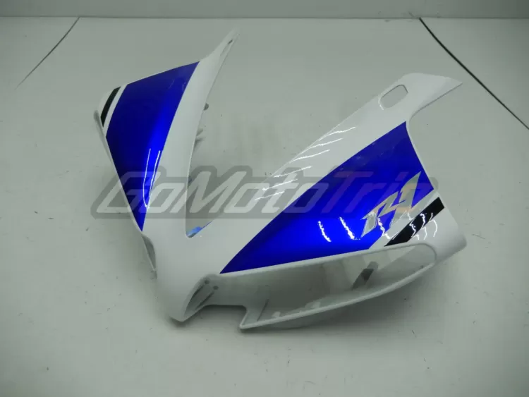 2012 2014 Yamaha Yzf R1 Blue White Fairing 5