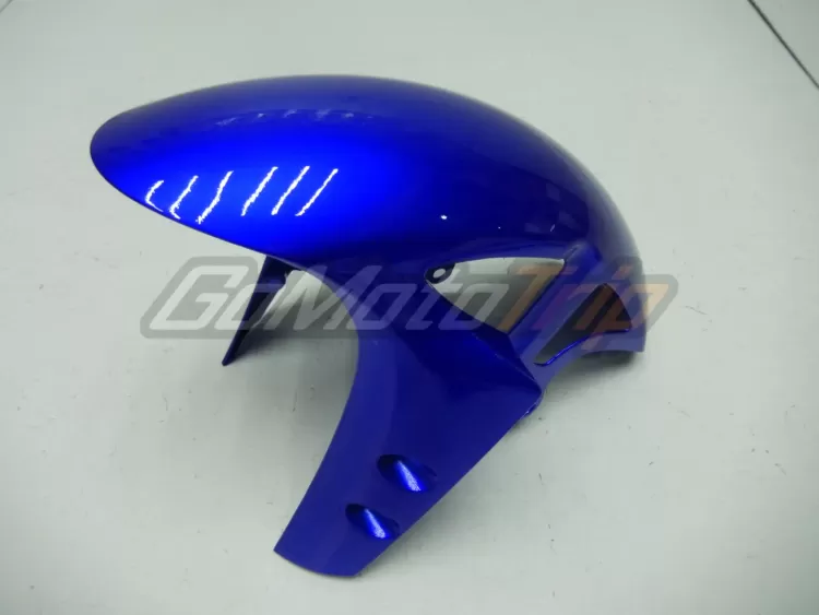 2012 2014 Yamaha Yzf R1 Blue White Fairing 6