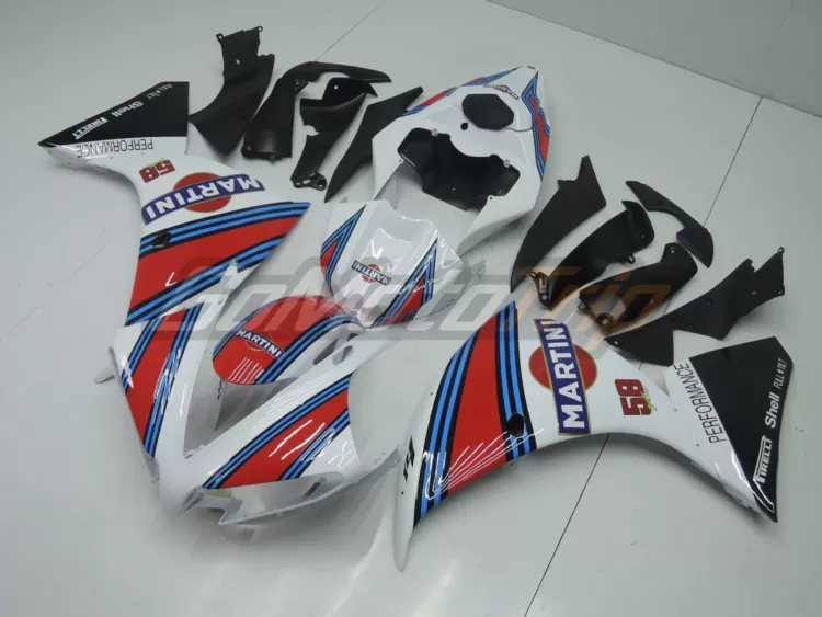 2012 2014 Yamaha Yzf R1 Martini Fairing 2