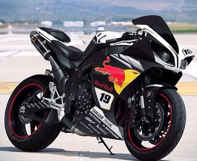 2012 2014 Yamaha Yzf R1 Red Bull Fairing 15