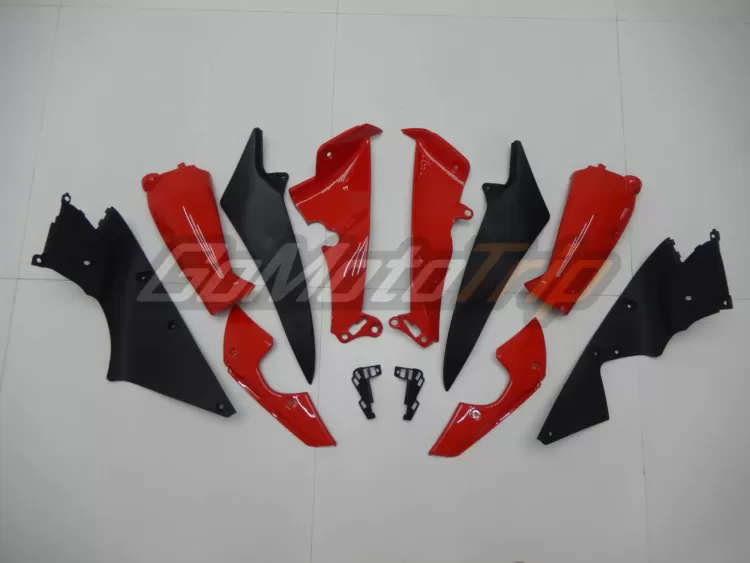 2012 2014 Yamaha Yzf R1 Red White Fairing 18