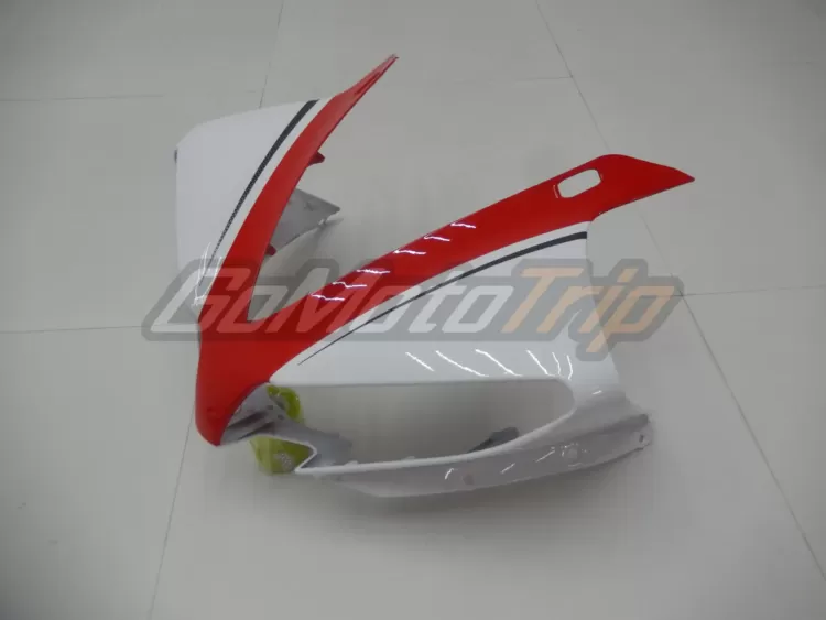 2012 2014 Yamaha Yzf R1 Red White Fairing 7