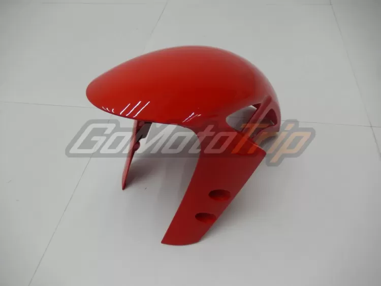 2012 2014 Yamaha Yzf R1 Red White Fairing 8