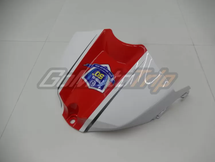 2012 2014 Yamaha Yzf R1 Red White Fairing 9