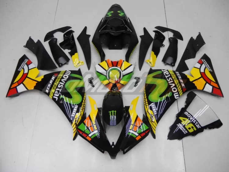 2012 2014 Yamaha Yzf R1 Rossi 300th Gp Anniversary Fairing 1