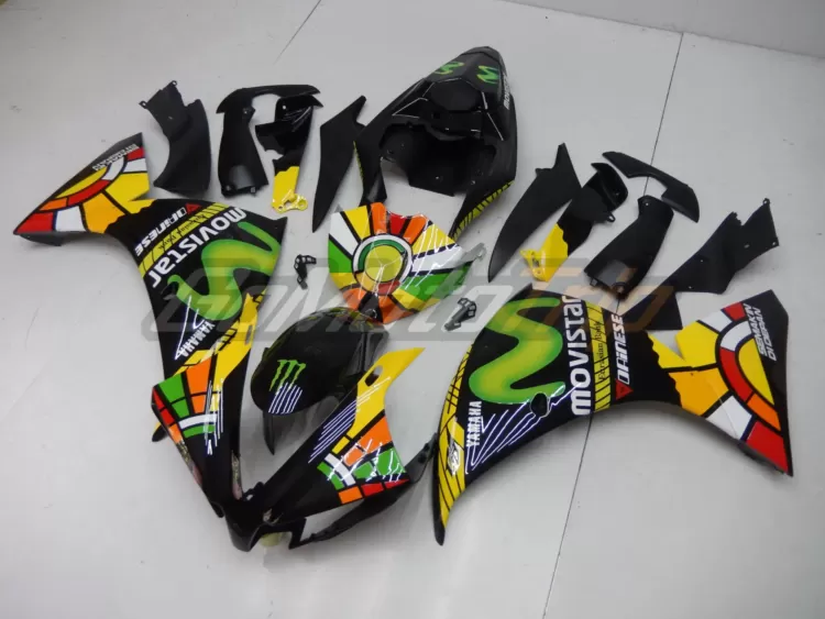 2012 2014 Yamaha Yzf R1 Rossi 300th Gp Anniversary Fairing 2