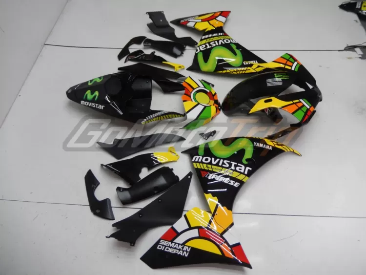 2012 2014 Yamaha Yzf R1 Rossi 300th Gp Anniversary Fairing 5