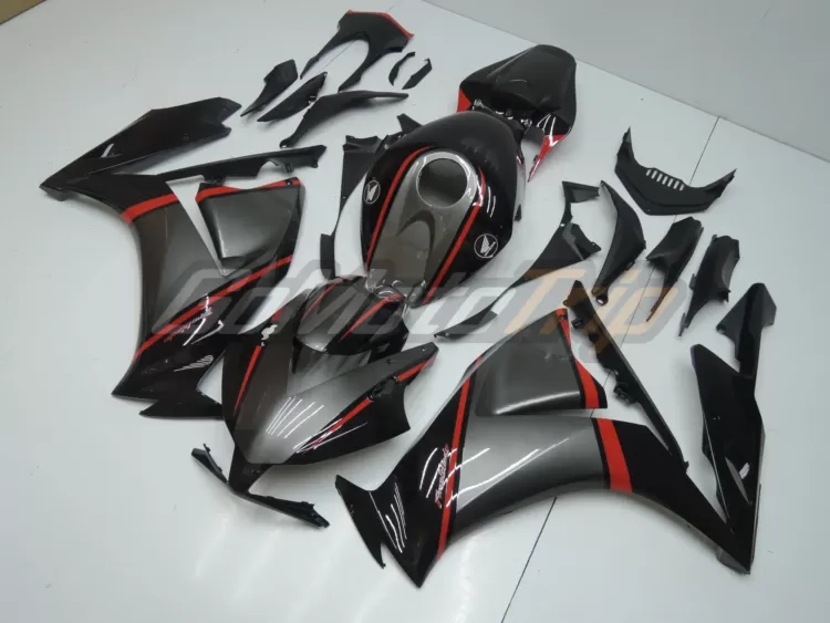 2012 2016 Honda Cbr1000rr Black Gray Fairing 2