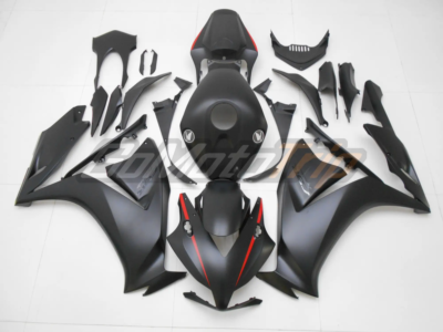 2012 2016 Honda Cbr1000rr Black Red Fairing2 1