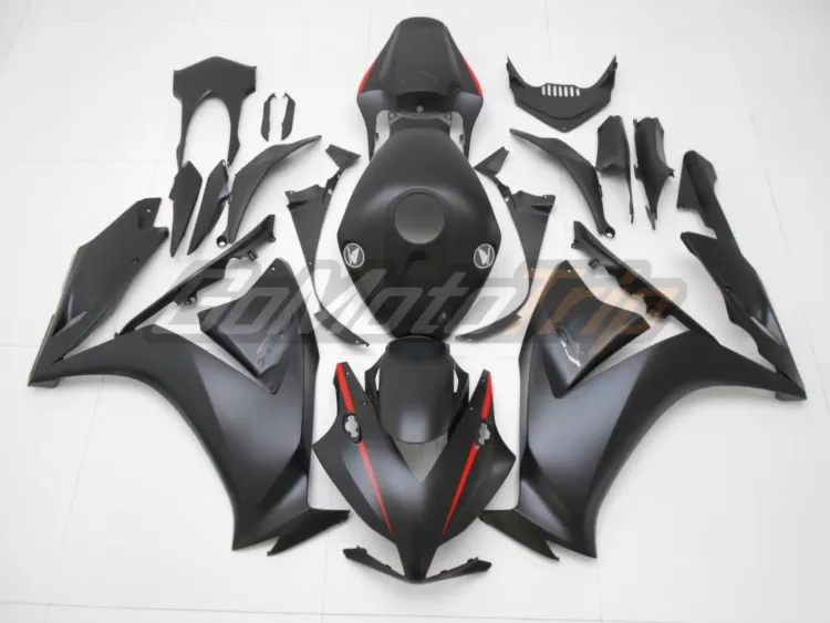 2012 2016 Honda Cbr1000rr Black Red Fairing2 1