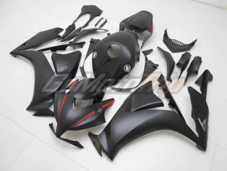 2012 2016 Honda Cbr1000rr Black Red Fairing2 2