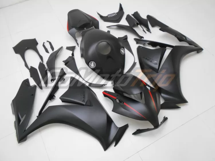 2012 2016 Honda Cbr1000rr Black Red Fairing2 3