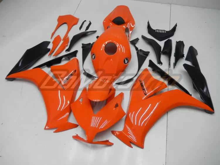 2012 2016 Honda Cbr1000rr Orange Fairing 2