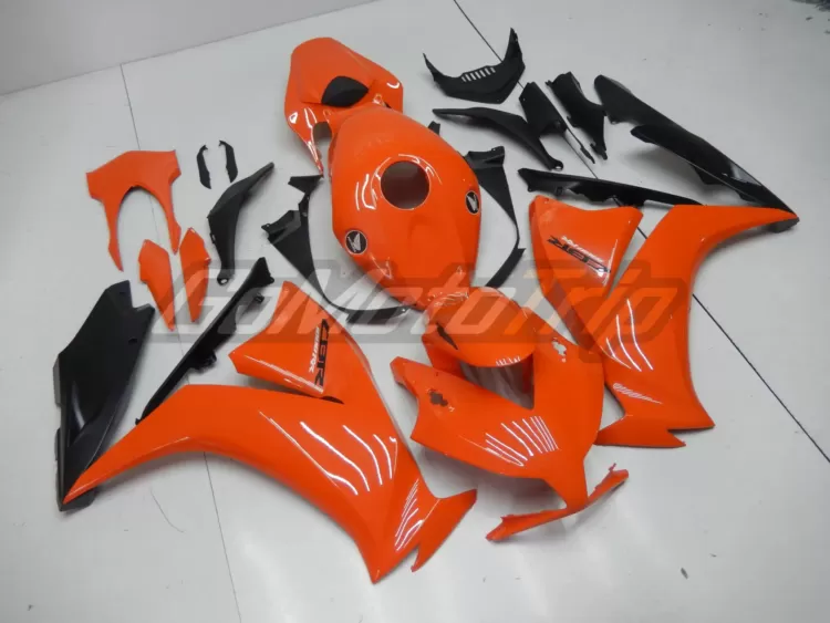 2012 2016 Honda Cbr1000rr Orange Fairing 3